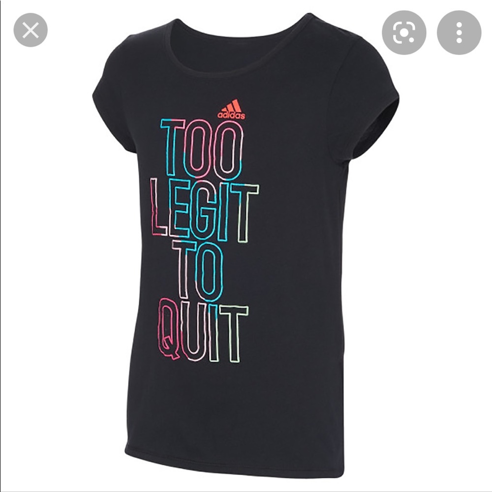 Girls “2 Legit 2 Quit” Tee